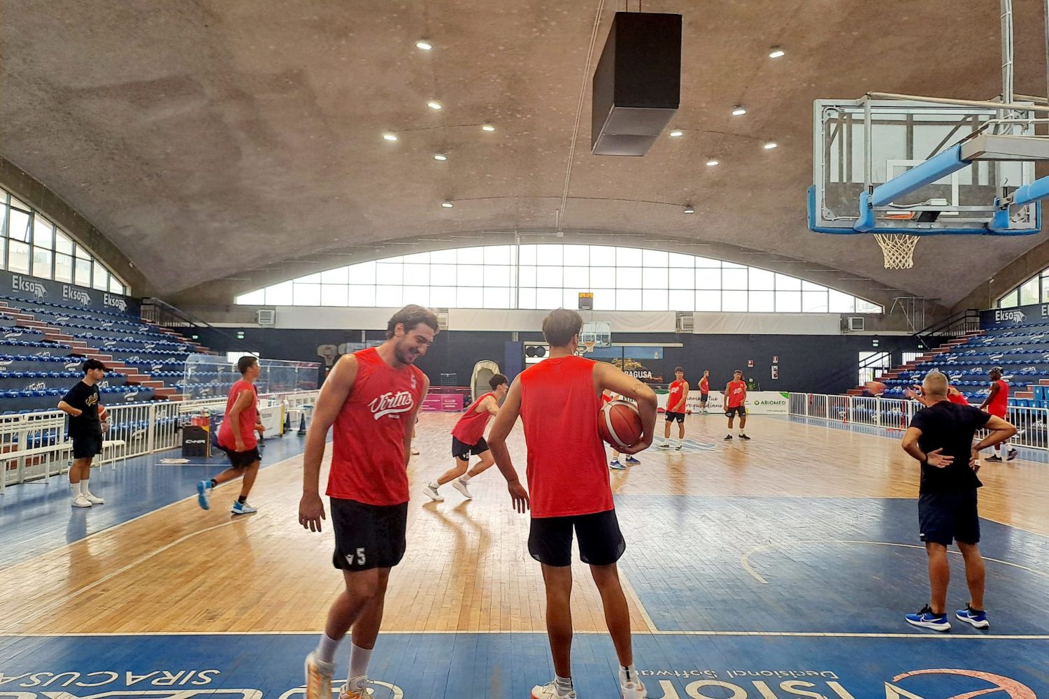 Virtus allenamento